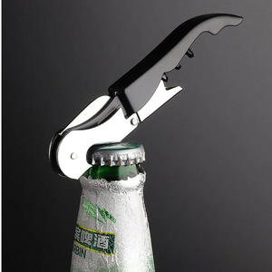 Cadeaux pour amateurs de <span class=keywords><strong>vin</strong></span> 3 en 1 Hippocampus Sommelier Serveur d'hôtel Ouvre-bouteille à <span class=keywords><strong>vin</strong></span> décapsuleur tire-bouchon avec coupe-capsule - Product Image 4