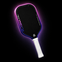 Raquette de pickleball en carbone T800 de qualité supérieure, face mate rectangulaire, pagaie de pickleball avec noyau en mousse, ensemble complet pour entraînement sur terrain intérieur