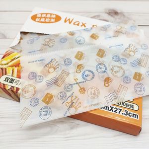 Customized Logo-printable Food <b>Wrapping</b> <b>Paper</b> Single-handed Extraction of Oil-proof Interfolded Dry Wax <b>Paper</b> - Product Image 1