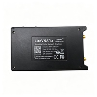 LiteVNA 64 Analizador de Redes Vectoriales Portátil de 50KHz-6.3GHz, Pantalla Táctil de 4 Pulgadas, Batería de 2000mAh, Protección IP55, Interfaz Tipo-C HF