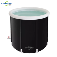 Chufang Gonflable Récupération Bain De Glace Récupération Froid Plongeant Pod Baignoire Athlètes Peut Se Connecter Avec Refroidisseur