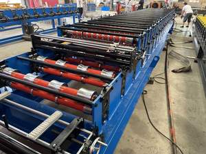 중국 이중층 롤 성형 기계 루핑 시트 및 타일 만들기 기계 ibr 지붕 시트 프레스 성형 기계 - Product Image 4