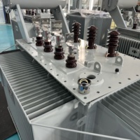 Transformateur de puissance immergé dans l'huile triphasé 120 kV/110 kV 10 MVA à bobinage triple en cuivre S13 HONKIDA, fabrication OEM