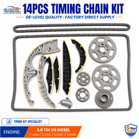 Nouveau kit de chaîne de distribution de marque YS pour Audi A4 B8 A6 C7 A7 C7 Q5 8R Q7 4L 3.0 TDI V6 CJMA CRCA 059109229AA