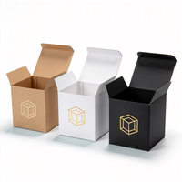 Boîte cadeau personnalisée de luxe avec logo en estampage à chaud, production en 72h, boîte en carton ondulé anti-écrasement