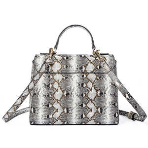 Borse Tote di Lusso di Alta Qualità per Donne, Borse a Spalla in Pelle PU, Borse alla Moda con Motivo Pelle di Serpente per Donne - Product Image 3
