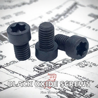 Vis en acier à oxyde noir à filetage fin T15 T10 à tête Torx DIN 912 Classe 12 6-48 8-40