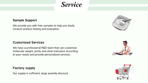 सोडियम हाइल्युरोनेट सौंदर्य प्रसाधन/खाद्य ग्रेड निर्माता स्टॉक उत्पादों की प्रत्यक्ष आपूर्ति बाओहुआ जैव प्रौद्योगिकी - Product Image 6