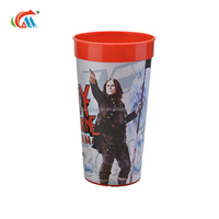 Gobelet isotherme double paroi en plastique pour boissons froides, thé et café glacé
