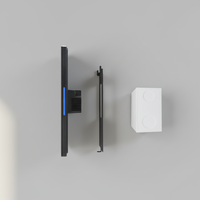 Tablet PC de 8 Pulgadas con Panel Táctil, Android 11, RK3566, PoE, Montaje en Pared, con Luces LED en Ambos Lados, para Sala de Reuniones, Hogar Inteligente, OEM, ODM