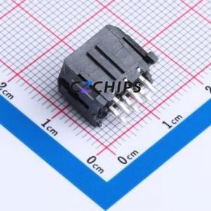 430450614 Wire-to-Board Pin Header Through hole Component (THT),P=3mm Connector 2x3P 3mm Through Hole Micro-Fit (MX 3.0) - Product Image 2