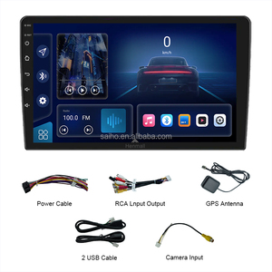 Autoradio QLED 7, 9, 10 pouces avec écran tactile, Carplay, <span class=keywords><strong>Auto</strong></span> Stéréo, <span class=keywords><strong>GPS</strong></span>, FM, AM, BT, <span class=keywords><strong>1</strong></span> <span class=keywords><strong>DIN</strong></span>, 2 <span class=keywords><strong>DIN</strong></span>, Wifi, Lecteur DVD, Écran pour voiture - Product Image 1