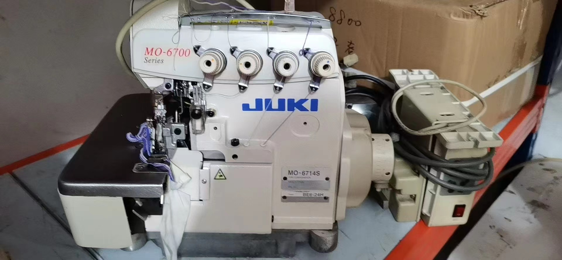 みみみ 高速JukisMO-6714セミドライヘッドオーバーロックインターロック