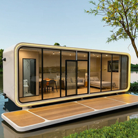 Cabine Apple, maison modulaire extérieure, pod préfabriqué, mini-villa, resort, glamping, Airbnb, lodge de jardin, unité de vie en cabine, retraite écologique, camping
