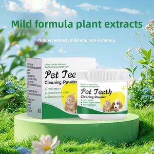 Poudre dentaire écologique pour animaux de compagnie avec des ingrédients de <span class=keywords><strong>boeuf</strong></span> aux algues tartre réduisant le blanchiment des dents élimination des taches pour les chiens - Product Image 5