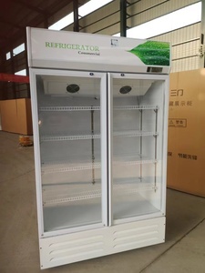 ตู้แช่เครื่องดื่มแบบ 2 ประตูสำหรับซูเปอร์มาร์เก็ต อุปกรณ์ทำความเย็นสำหรับซูเปอร์มาร์เก็ต ระบบทำความเย็นด้วยอากาศสำหรับร้านค้า - Product Image 3