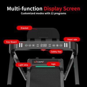 Hit Product Indoor Fitness Home Gym Use 2.5HP Motor Portable <b>Smart</b> Under Desk Foldable Walking <b>Pad</b> - Product Image 3