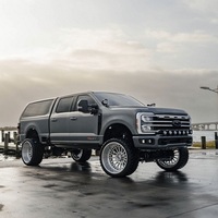 Jantes de camion forgées polies sur mesure SL 28X16 30X16 20X10 24X10 22X12 à déport profond avec entraxes 8X180 8X170 8X165.1 pour Ford F250 RAM 2500