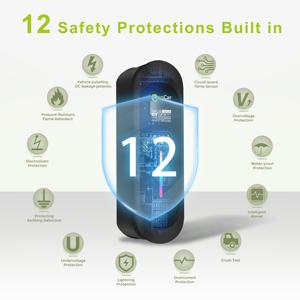 Chargeur de voiture électrique <span class=keywords><strong>ZENCAR</strong></span> 16A 3 phases 11KW 380V de type 2 avec prise CEE RED - Product Image 5