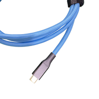 Kabel USB Type-C Utech Nylon Braid 4ft 8K 240W Pengisian Cepat dengan Transfer Data 40Gbps untuk Kamera & Komputer