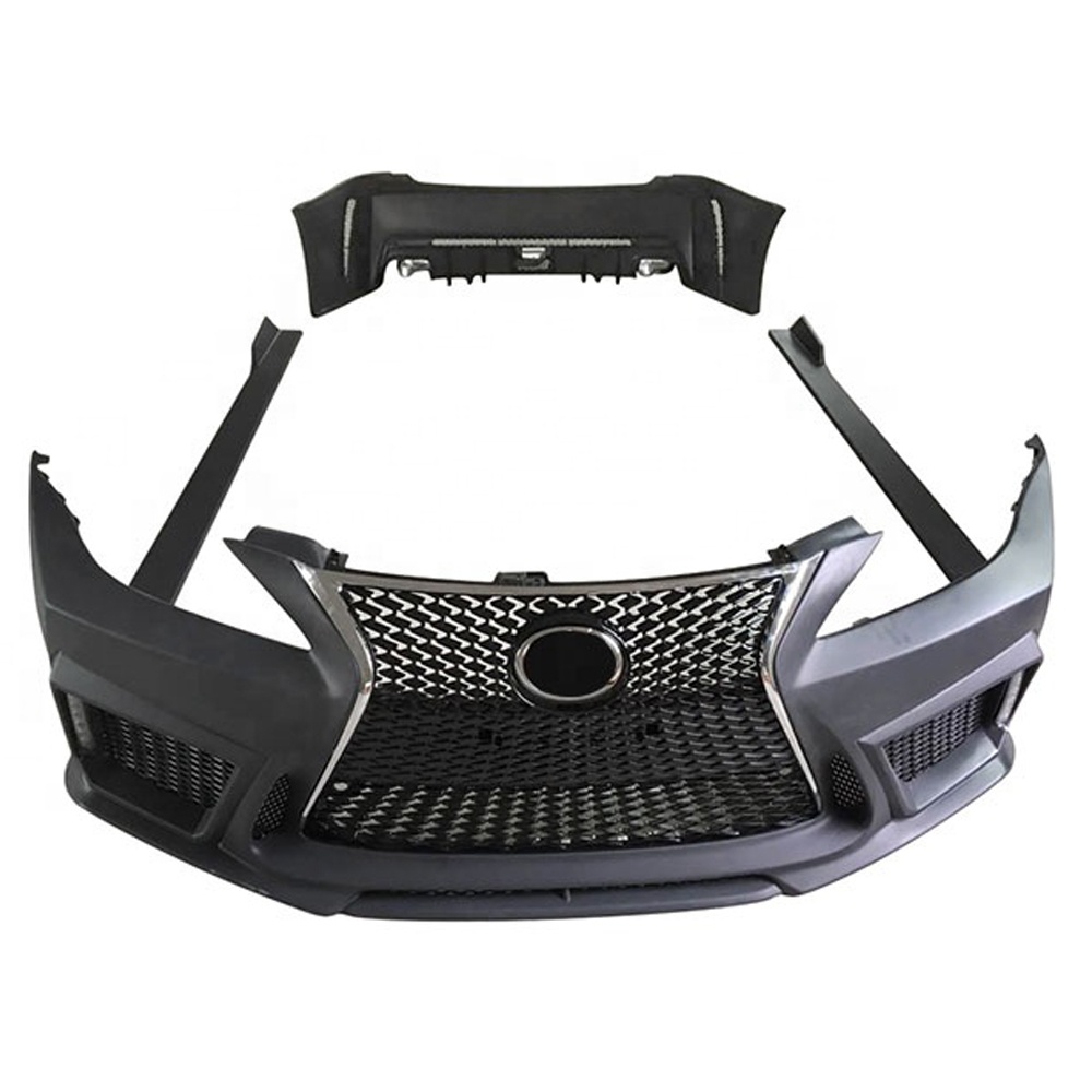 2006-2012年式レクサスIS250用V-visionスタイルフロントバンパー 