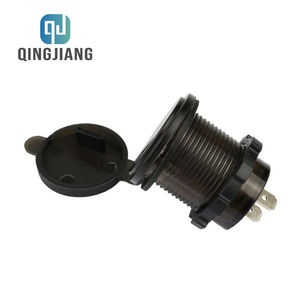 QC3.0 <span class=keywords><strong>USB</strong></span> ชาร์จเร็วในรถพอร์ตเดียวจอแสดงผลดิจิตอลโวลต์มิเตอร์วัดกระแสสำหรับรถยนต์รถจักรยานยนต์ซ็อกเก็ตขยาย WiFi - Product Image 2