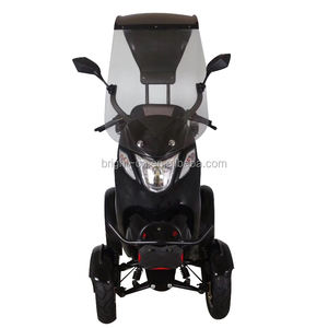 Hot 60V Scooter eléctrico de movilidad Motocicleta de 4 ruedas con techo abierto para personas discapacitadas - Product Image 5