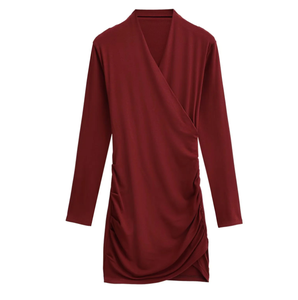 <span class=keywords><strong>Abito</strong></span> <span class=keywords><strong>Midi</strong></span> plissettato alla moda 2025 da donna con 3995 per amanti delle passerelle - Product Image 2