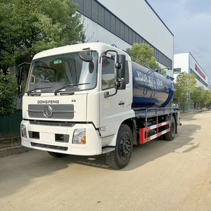 รถดูดสิ่งปฏิกูลและน้ำมันดิบดีเซล DONGFENG 12CBM พร้อมปั๊มแรงดันสูงสำหรับเก็บและขนส่งมูลสัตว์และโคลน - Product Image 3