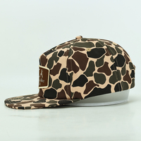 Tissé Patch Logo Chapeau Plat Bord Vintage 5 Panneau Personnalisé Gorra Rope Camo Snapback Caps