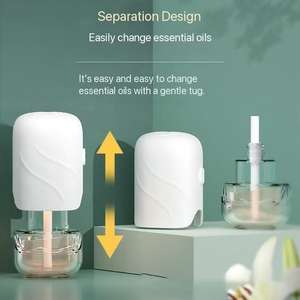 Diffuseur de parfum mural avec commande Bluetooth, diffuseur d'huiles essentielles, purificateur d'air, parfum d'ambiance pour la maison - Product Image 2