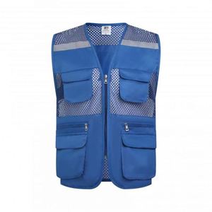 Gilet de sécurité réfléchissant en maille pour ouvriers du bâtiment, personnalisable, conçu pour l'extérieur, gilet de sécurité réfléchissant sur mesure - Product Image 2