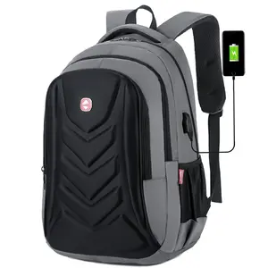 Loja online Venda quente de mochila personalizada para laptop com moldura externa para homens, mochila para escritório por atacado