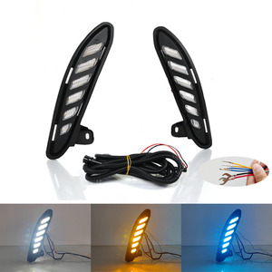 Luci diurne 12V LED luce del giorno fendinebbia parti auto indicatore di copertura fendinebbia per Toyota Harrier/Venze 21-23 - Product Image 3