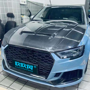 OEM/ODM Couvercle de capot moteur en fibre de carbone sec de haute qualité, neuf pour <span class=keywords><strong>Audi</strong></span> A3 S3 2017-2019 Capot de voiture - Product Image 4