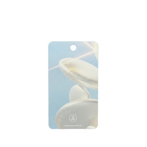 Luxury clothing paper labels, embossed custom hangtags, specialty cardboard clothing hangtags, clothing - Product Image 1
