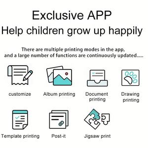 La Mejor Cámara de Video Digital para Niños 2023, Pantalla HD de 2.4 Pulgadas, Sensor CMOS, WiFi, Impresión, Juguetes para Fiestas, Regalos, Nueva - Product Image 5
