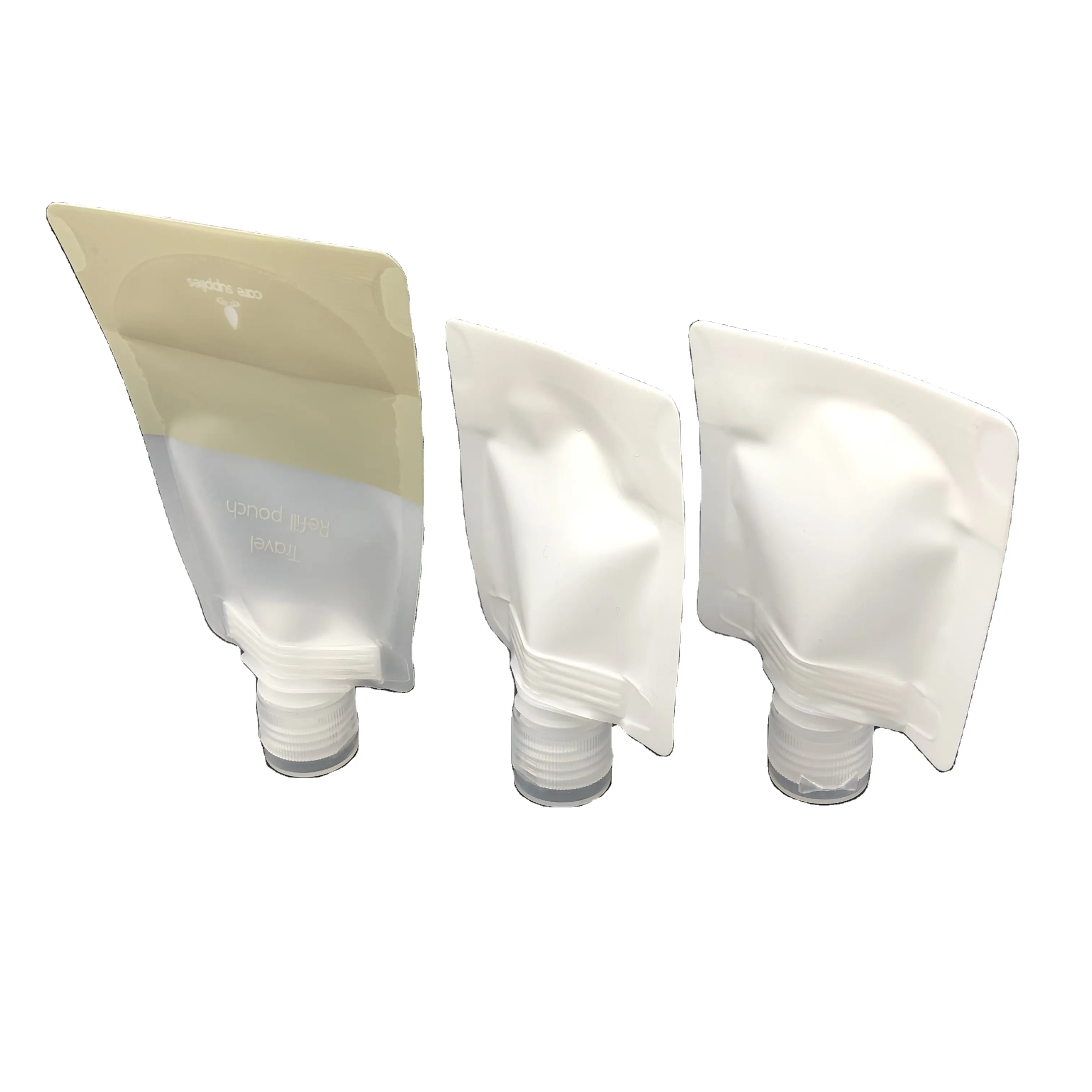 30ml, 50ml, 100ml Frosted Skin Care Spout Pouch Packaging Bags Cosmetic Lotions Are Bagged Separately/ squeeze bag/spot