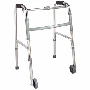 Foshan Oriental Walker With Wheels Aluminum Alloy <b>Foldable</b> For Elderly Mobility Assistance Rehabilitation Use - Product Image 2