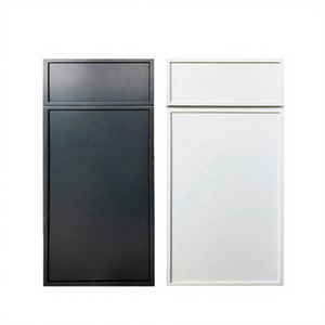 New Arrival American Standard Frame Slim Shaker Cabinets Modern Design Factory Price Painting Kitchen Base Cabinets With Drawers - Product Image 1