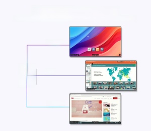 86 Inch Interactive Whiteboard with Built-in 4K AI Camera Auto Voice Tracking 8GB+128GB LED for Boardroom & <b>Large</b> Classroom - Product Image 4
