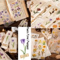 Vente en gros Autocollant de transfert étanche pour scrapbooking Autocollant pour journal intime Album DIY