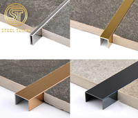 Bande de garniture décorative de fond de mur 304 en acier inoxydable en forme de U décoration de carreaux de plafond moulures en or rose garniture d'angle