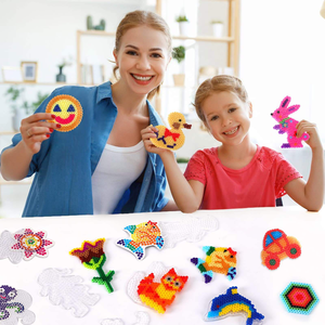 Offerta Speciale: Set di Perline Fusibili da 5mm con Animali, 20 Vassoi, Carte con Modelli, Kit Fai-da-Te, Giocattolo Educativo STEM per Bambini, Vendita all'Ingrosso - Product Image 6