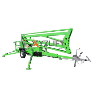 CE-zertifizierter 10-20m Towable Boom Lift Cherry Picker mit Fabrik preis - Product Image 2