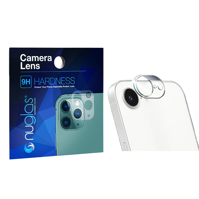 3D Mobile Full Cover Clear Back Rear Tempered Glass Screen Protector Camera Lens Film for iPhone 16e