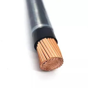 Cable de construcción de cubierta de nailon de conductor de cobre de alambre Thhn de bajo voltaje de fábrica