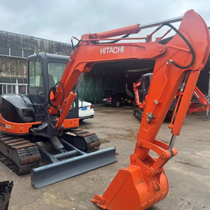 Mini-pelles Hitachi 50U-3 d'origine japonaise, 5 tonnes, pelles d'occasion de 5 tonnes, pelles hydrauliques sur chenilles à vendre - Product Image 1