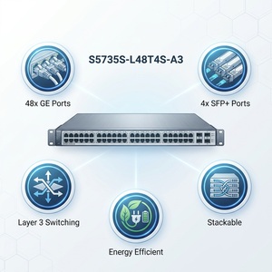 Switch Huawei CloudEngine S5735S-L48T4S-A3 de 48 Puertos 10/100/1000Base-T Gigabit, Red Empresarial Gestionada, 4 Uplinks SFP - Product Image 6