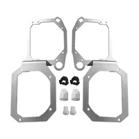TAOCHIS Car-Styling Adaptateur Cadre Module DIY Support de Support pour KIA K5 4 Projecteur Lentille 2014-2015 Hella 3R 5 Projecteur Lentille